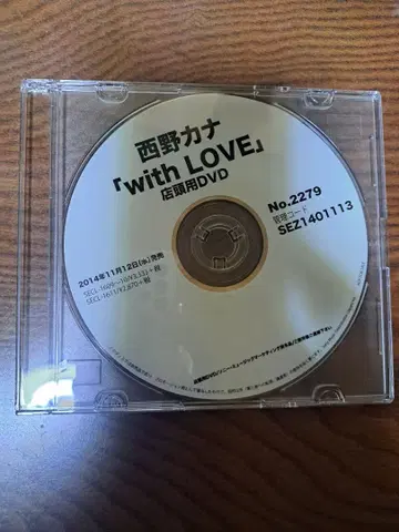 니시노 카나 with Love 매장용 DVD
