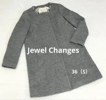 [주얼 체인지즈] Jewel Changes 노카라 코트 36 S