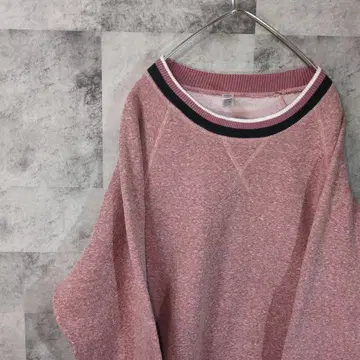 맨투맨 트레이닝복 레드 M A32,3