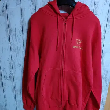 raffinee Lady 지퍼 후드티 레드 한정판 레어 XLsize