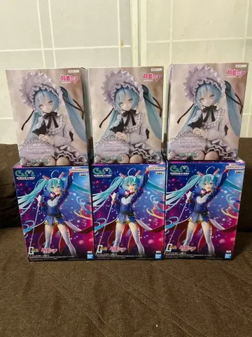 하츠네 미쿠 피규어 묶음 판매 6세트