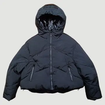 ZARA 숏 기장 패딩 자켓 퍼프 자켓 블랙 S 사이즈