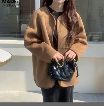 Dark Angel 2WAY 리버서블 노카라 자켓