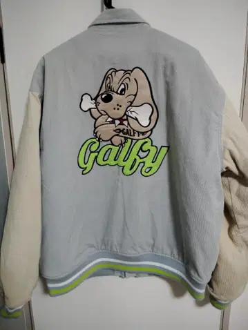 배송비 포함 GALFY 갈피 중형견 코듀로이 바시티 자켓 sizeL