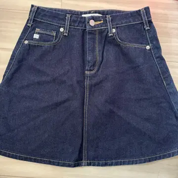 EDWIN SOMETHING 데님 스커트 s 사이즈