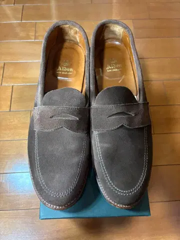 알든 Alben 10D 컨디션 최상 페니 로퍼 언라이닝