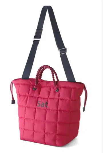 Trideep ] weekly 퀼팅 2WAY 백 핑크