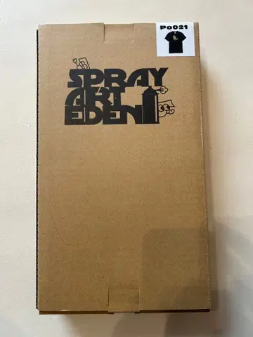 SPRAY ART EDEN 그래픽 T셔츠 M 사이즈