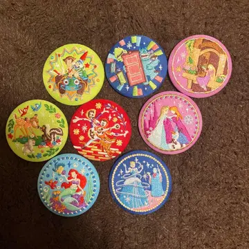 디즈니 자수 캔뱃지