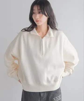 LOWRYS FARM 기모우라케하이ZIPLS 속기모 아이보리