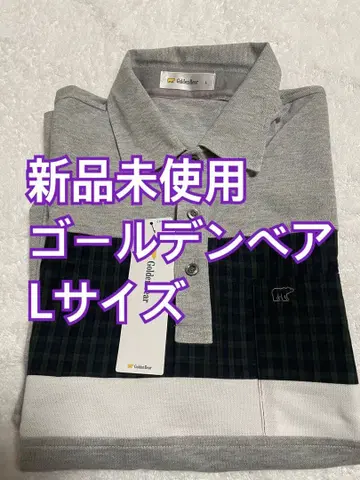 미사용 새상품 골든베어 긴팔 피케 셔츠 L 사이즈