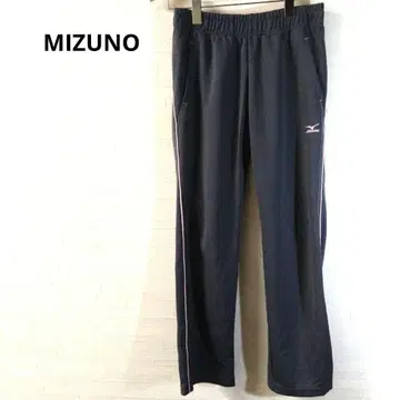 미즈노 사이드 스트라이프 팬츠 캐주얼 스포츠 허리밴딩 F