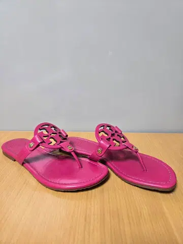토리버치 핑크 플랫 샌들