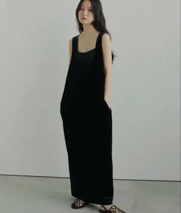 anuke 안누크 벨루어 유넥 원피스