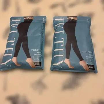 PELTHY 리셋 레깅스 블랙 L 사이즈