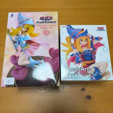 유희왕 블랙 매지션 걸 피규어 2체 세트