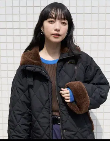 프릭스스토어 보아 퀼트 코트