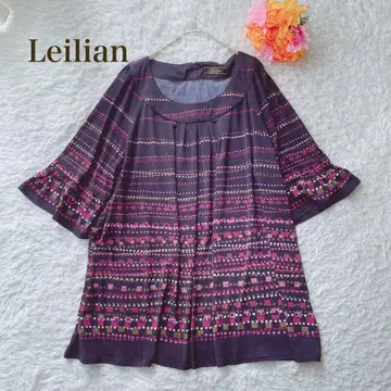 레리안 [15] 기하학 패턴 엘레강트 오부소매 상의