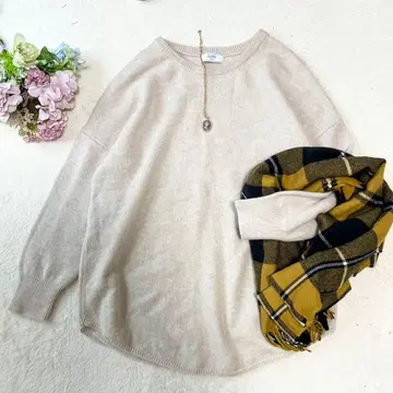 새상품급 IENA 이에나 크루넥 풀오버 루즈핏 울