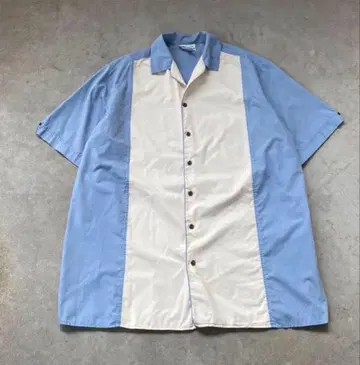 90s king size 반팔 셔츠 오픈 카라 쿠바 구제 의류 XL