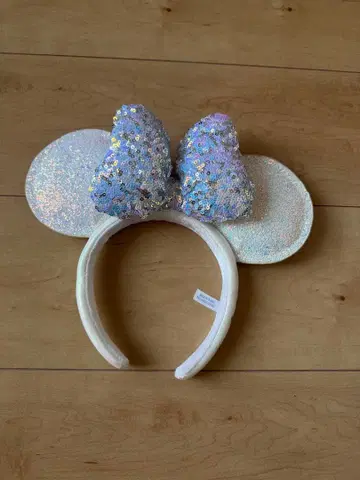 홀로그래픽 미키 귀 머리띠