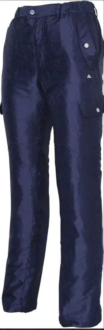 새상품급 빅 사이즈 카파 골프 카모 도트 무늬 자카드 솜 카고 팬츠