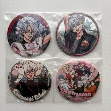 카리스마 쿠사나기 리카 캔뱃지 4개