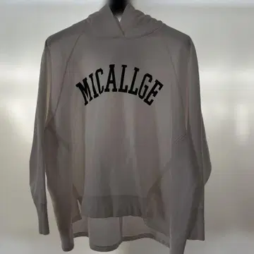 마이카앤딜 맨투맨 화이트