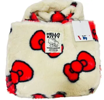 로데오 크라운즈 RODEO CROWNS 키티 KITTY 인조 모피 토트