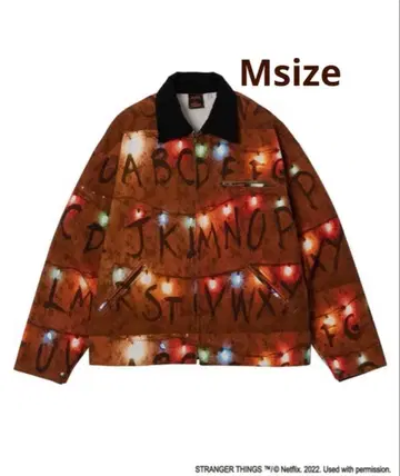 X-girl STRANGER THINGS WORK JACKET