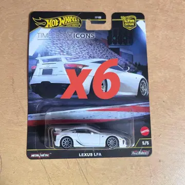 핫휠 렉서스 LFA 타임리스 아이콘 6세트