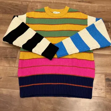 SUM1 STYLE 보더 니트