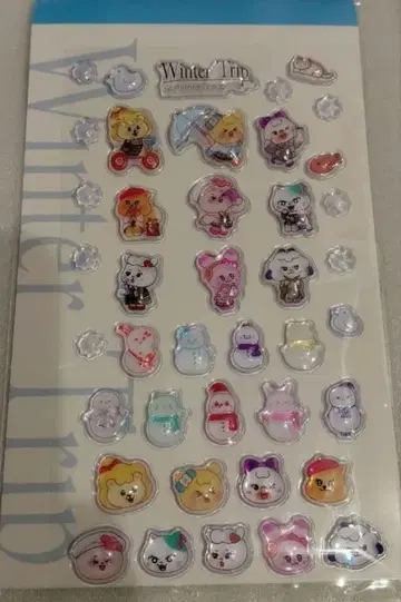 NiziU JYP POPUP 2025 NIZOO 통통 스티커 씰