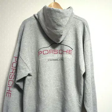레어 00s PORSCHE of the Village 기업물 후드티