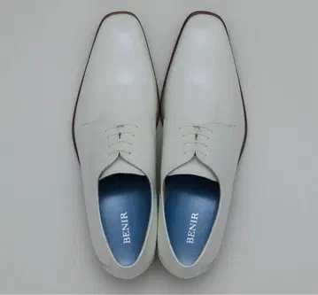 브라이덜 신발 28cm 가죽 신발 남성용 화이트