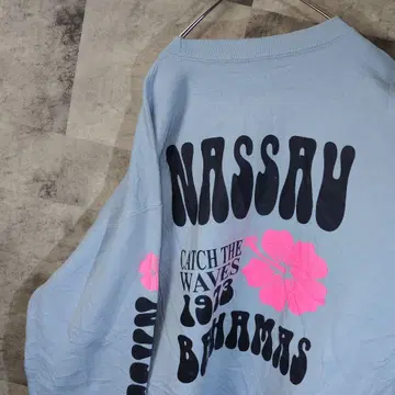 맨투맨 트레이닝복 라이트 블루 L A23,1