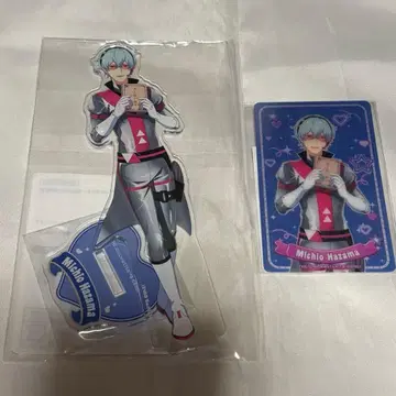 SideM x 킨츠아 하사미 미치오 아크릴 스탠드 렌티큘러 카드