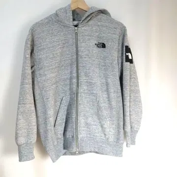 새상품급 THE NORTH FACE 그레이 풀 집업 후드티 사이즈 S