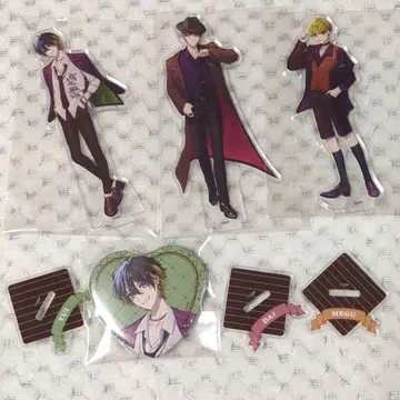 YUI DAI MEGU FT4 허니웍스 훼미리마트 아크릴 스탠드