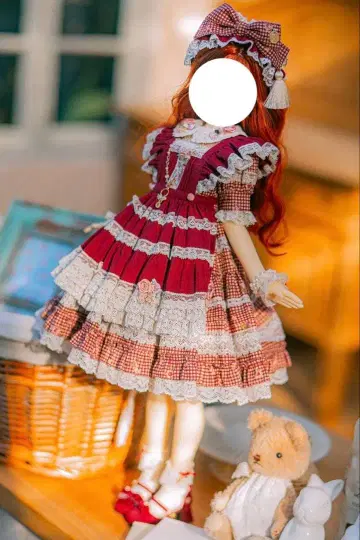 melody.C Alice garden 2.0 원피스 1/4 레드