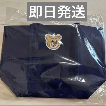 올드 테디 와펜 토트백 네이비