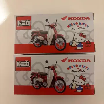 토미카 HONDA HELLO KITTY Super Cub