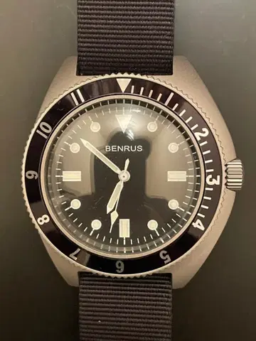 BENRUS TYPE I CLASS A 밀리터리 워치