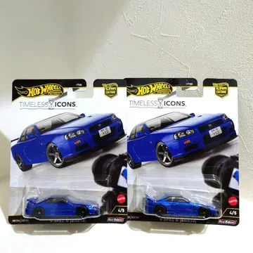핫휠 2대 카 컬처 닛산 스카이라인 GT-R R34