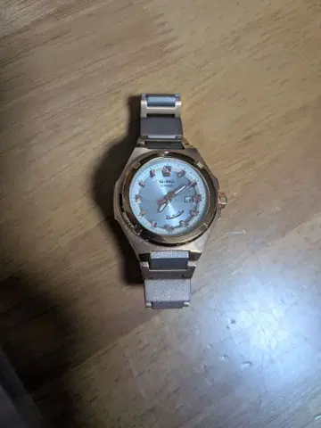 CASIO G-MS 손목시계 핑크 골드