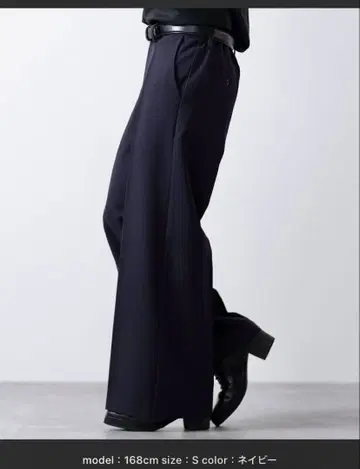 [ CLEL ] 백 브러쉬드 TR 플레어 슬랙스