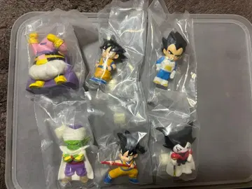 드래곤볼 피규어 소프트 비닐 피규어 풀 컴프 세트