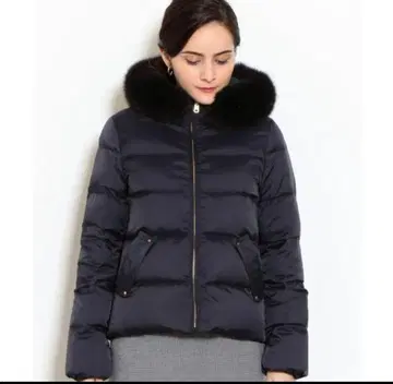 그린 라벨 릴랙싱 숏 다운 자켓 블랙 38