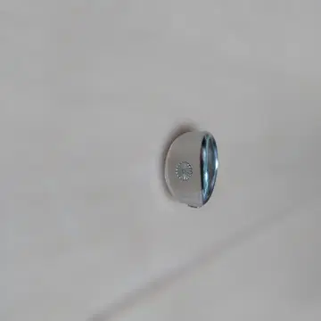 국화 문양 조각 실버 반지