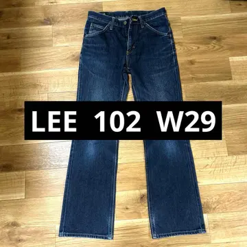 Lee 102 부츠컷 데님 청바지 W29